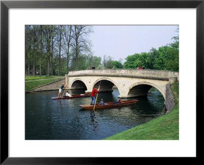 Punting, Cambridge, Cambridgeshire, England, United Kingdom by Fraser Hall Pricing Limited Edition Print image
