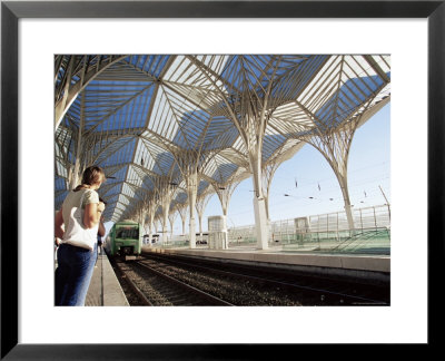 The Modern Oriente Railway Station, Designed By Santiago Calatrava, Lisbon, Portugal by Yadid Levy Pricing Limited Edition Print image