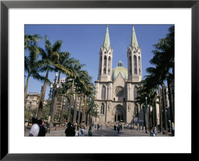 City Cathedral, Sao Paulo, Brazil, South America by Tony Waltham Pricing Limited Edition Print image
