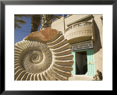 Fossil Shop, Erfoud, Ziz Valley, Morocco by Walter Bibikow Pricing Limited Edition Print image