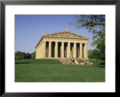 The Parthenon In Centennial Park, Nashville, Tennessee, United States Of America, North America by Gavin Hellier Pricing Limited Edition Print image