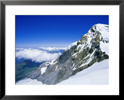 Monch (13449 Ft) Mountain, Bernese Oberland, Swiss Alps, Switzerland, Europe by Hans Peter Merten Pricing Limited Edition Print image