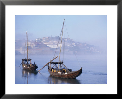 Port Barge On The Douro River, Porto (Oporto), Portugal, Europe by Graham Lawrence Pricing Limited Edition Print image