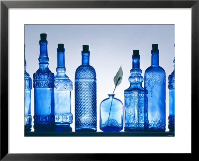 Blue Bottles by Luzia Ellert Pricing Limited Edition Print image