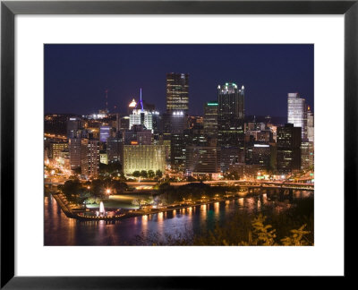 Golden Triangle Downtown Area From Mt. Washington, Pittsburgh, Pennsylvania by Walter Bibikow Pricing Limited Edition Print image