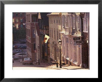 Historic Buildings On St. Thomas Street, Providence, Rhode Island by Walter Bibikow Pricing Limited Edition Print image