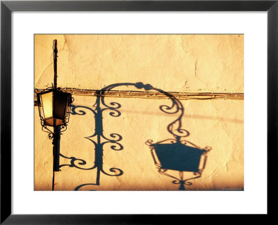 Lantern And Shadow At Church Of Victoria, Archidona, Andalucia, Spain by Witold Skrypczak Pricing Limited Edition Print image