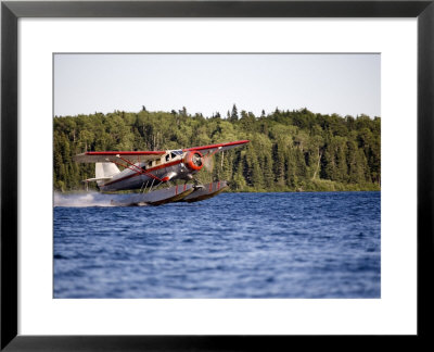 Norseman Float Plane Takes Off, Red Lake, Northern Ontario, Canada by Pete Ryan Pricing Limited Edition Print image
