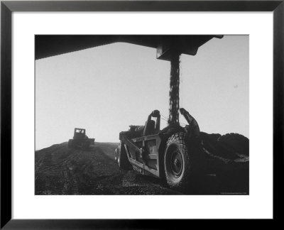 Coal Pile At World's Largest Coal Fueled Steam Plant Under Construction By The Tva by Margaret Bourke-White Pricing Limited Edition Print image