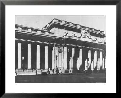 Neoclassical Exterior Of Penn Station, Soon To Be Demolished by Walker Evans Pricing Limited Edition Print image