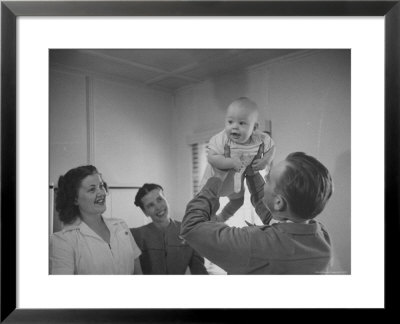 Country Doctor Ernest Ceriani Giving Checkup To 8 Month Old Infant Mike Huffaker by W. Eugene Smith Pricing Limited Edition Print image