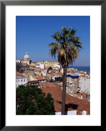 View Over The Moorish Quarter, The Alfama, Lisbon, Portugal by Yadid Levy Pricing Limited Edition Print image