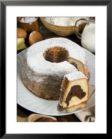 Italian Chocolate Ring Shaped Cake, Italy by Nico Tondini Pricing Limited Edition Print image
