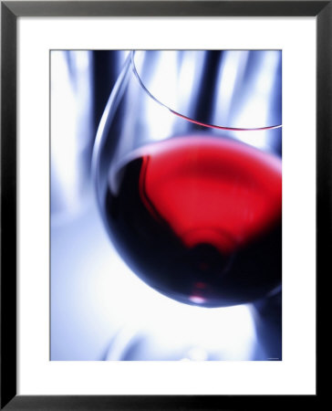 A Glass Of Red Wine, Close-Up by Joerg Lehmann Pricing Limited Edition Print image
