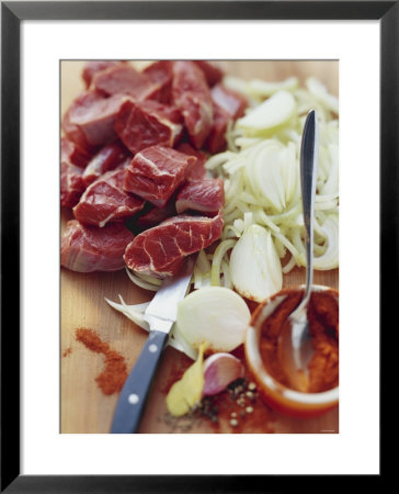 Ingredients For Beef Goulash by Susie M. Eising Pricing Limited Edition Print image