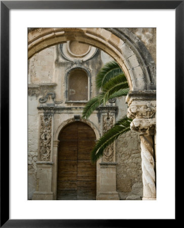 Basilica Of Saint John The Evangelist, Syracuse, Sicily, Italy by Walter Bibikow Pricing Limited Edition Print image
