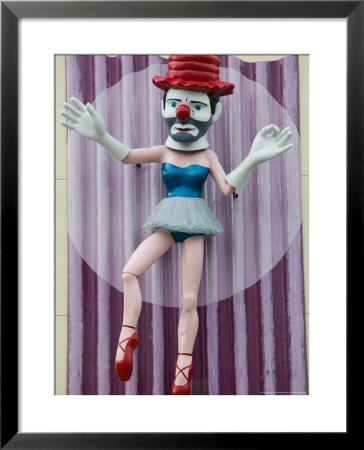 Ballerina Clown, Venice, Los Angeles, California, Usa by Walter Bibikow Pricing Limited Edition Print image