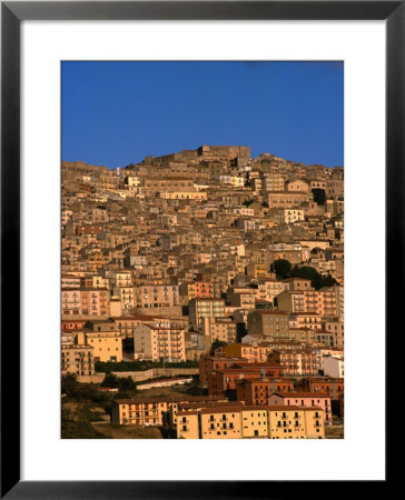 Townscape On Monte Marone, Gangi, Italy by Wayne Walton Pricing Limited Edition Print image
