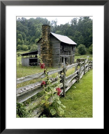 Ruins Of An Old Fashioned Schoolhouse In Rural North Carolina by Rex Stucky Pricing Limited Edition Print image
