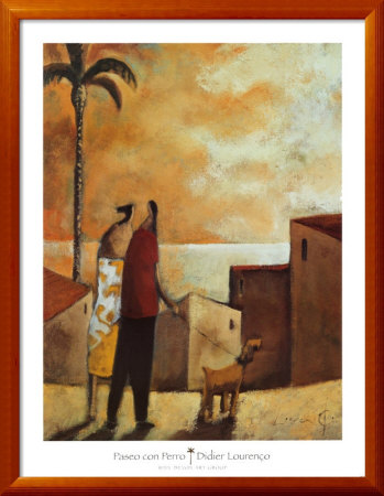 Paseo Con Perro by Didier Lourenco Pricing Limited Edition Print image