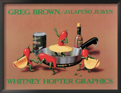 Jalapeno Jeaven by Greg Brown Pricing Limited Edition Print image