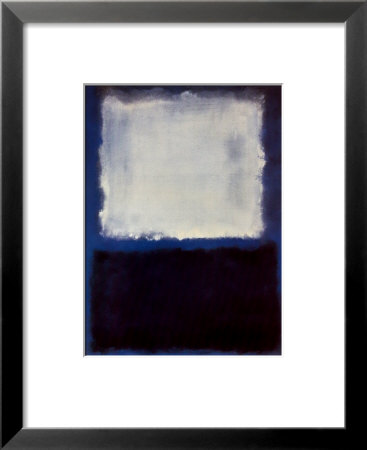 White On Blue, 1968 by Mark Rothko Pricing Limited Edition Print image