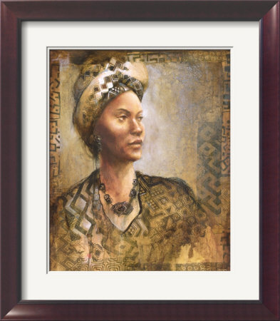 Raffia Robed Lady Ii by Dawson Pricing Limited Edition Print image