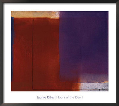 Hours Of The Day I by Jaume Ribas Pricing Limited Edition Print image
