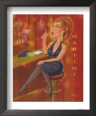 Cocktail Girl I by Shari Warren Pricing Limited Edition Print image
