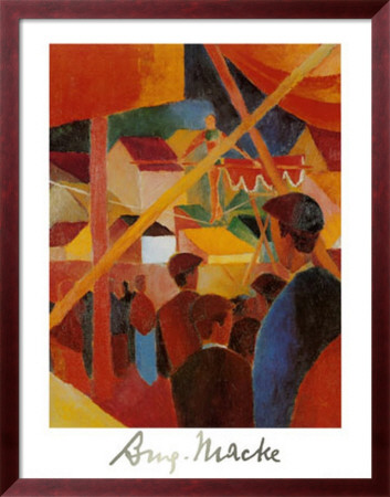 Tightrope Walker by Auguste Macke Pricing Limited Edition Print image
