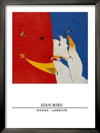 Paysage Landscape 1924-25 by Joan Miro Pricing Limited Edition Print image