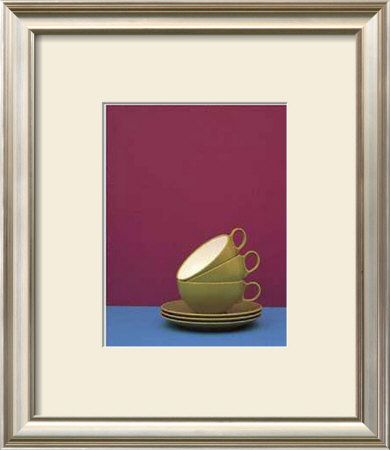 Cups And Saucers No.2 by Richard Caldicott Pricing Limited Edition Print image
