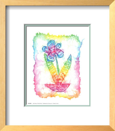 Tye Dye Floral I by Evelyn Pricing Limited Edition Print image