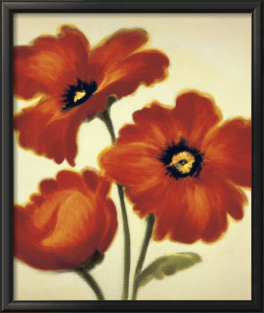 Orange Poppies by Paula Benson Pricing Limited Edition Print image