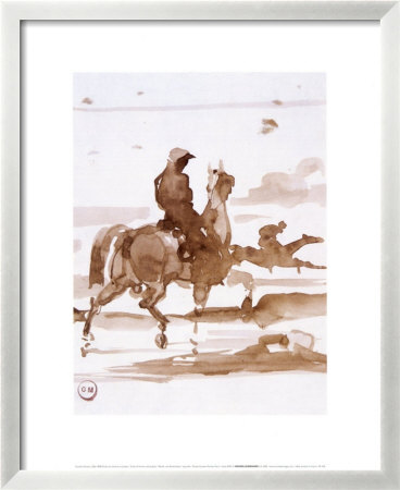 Study Of Horses And Joc by Gustave Moreau Pricing Limited Edition Print image