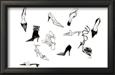 Dix Chaussures by Tina Pricing Limited Edition Print image