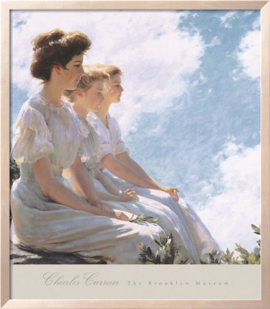 On The Heights by Charles Courtney Curran Pricing Limited Edition Print image