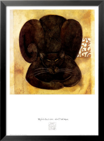 Meditation Du Chatman by Aline Gauthier Pricing Limited Edition Print image