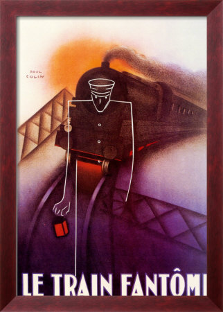 Le Train Fantome by Paul Colin Pricing Limited Edition Print image
