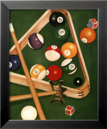 Rack'em Up Ii by Jennifer Goldberger Pricing Limited Edition Print image