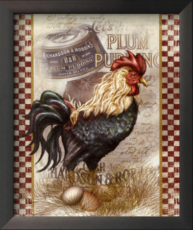 True Blue Rooster by Alma Lee Pricing Limited Edition Print image