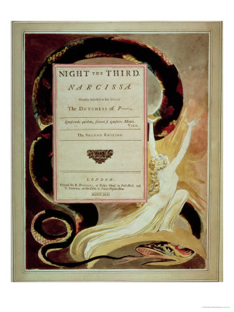 Illustration From Young's Night Thoughts, Night Iii, Narcissa by William Blake Pricing Limited Edition Print image