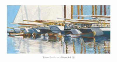 Schooner Raft Up by Joanne Parent Pricing Limited Edition Print image