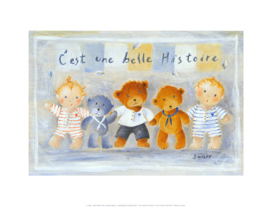 C'est Une Belle Histoire by Joelle Wolff Pricing Limited Edition Print image