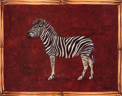 Serengeti Zebra by Diana Martin Pricing Limited Edition Print image
