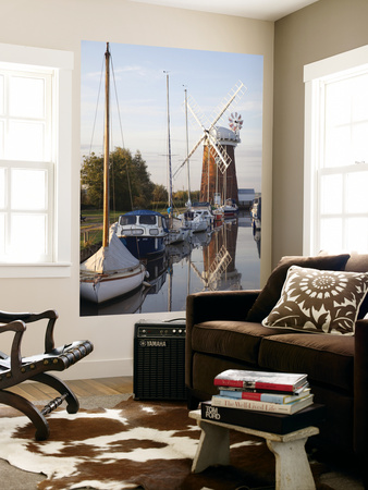 England, East Anglia, Norfolk, Norfolk Broads, Horsey Mill by Steve Vidler Pricing Limited Edition Print image