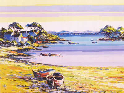 Petite Crique En Bretagne by Kerfily Pricing Limited Edition Print image