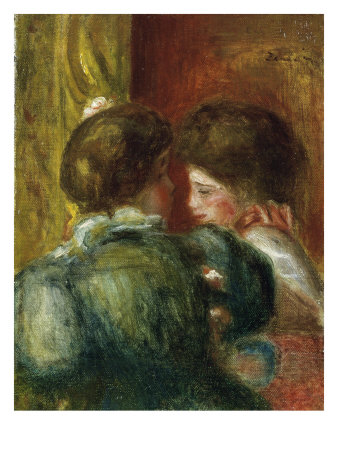 Deux Tetes De Femmes, Or La Loge by Pierre-Auguste Renoir Pricing Limited Edition Print image