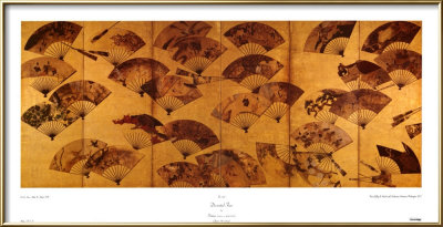 Decorated Fans by Sotatsu Pricing Limited Edition Print image