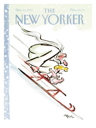 The New Yorker Cover - December 30, 1991 by Lee Lorenz Pricing Limited Edition Print image